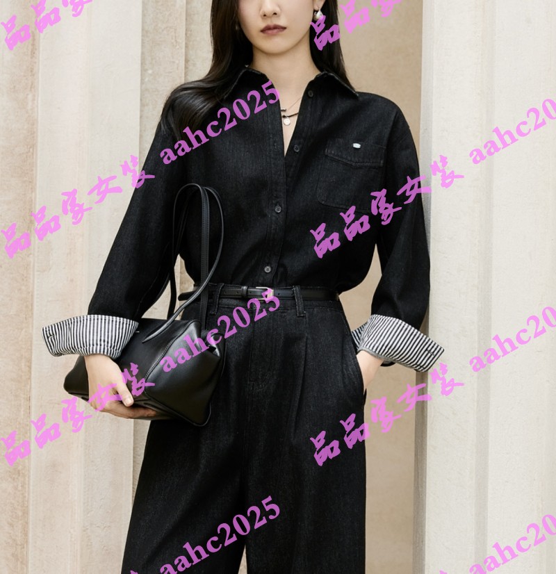 Aitoo·Suxi艾凸苏希2025冬装新款国内正品代购衬衫 A2541CS058