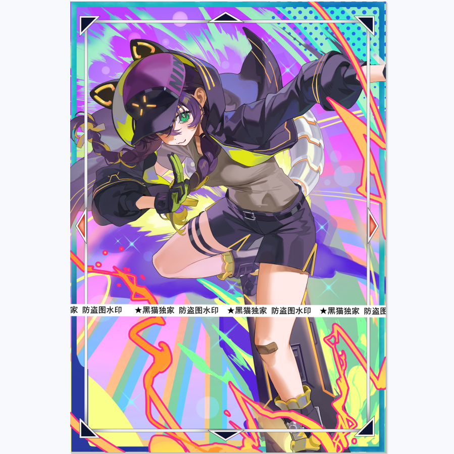 【黑猫卡牌】游戏王-妹套-S：P小夜骑士 新异画 卡套独家