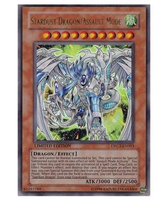 【黑猫卡牌】游戏王-金闪ur- 星尘龙爆裂体 英文限刷