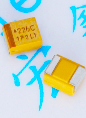 B型 16V 22UF 226C 贴片钽电容 1210 3528 胆电容 黄色 极性电容