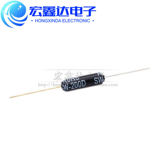 SW200D 一脚镀金 SW-200D 高灵敏震动开关 振动开关 震动传感器