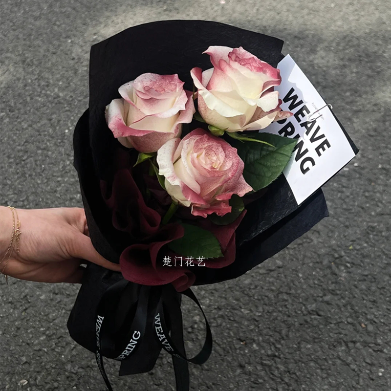 小众见面小花束仿真花香皂花生日礼物女生送闺蜜男生同学老师