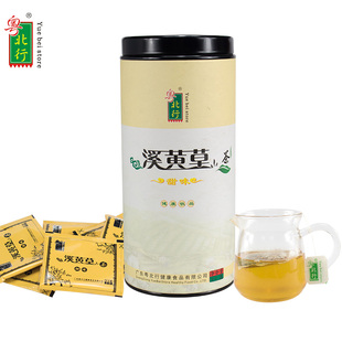 凉茶溪黄茶 溪皇草广东罐装 罗汉果原味甘甜广式 粤北行溪黄草 40包