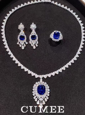 cuMee银饰品合成立方氧化锆/水钻