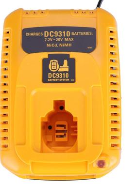 DC9310适用于德伟/DeWALT电动工具镍铬/镍氢7.2V-18V电池快充电器