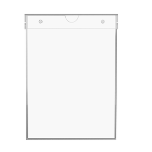 亚克力卡槽A4防尘防水防雨插槽插纸盒有机玻璃户外展示盒透明定制