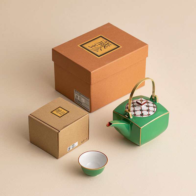 日本轻奢陶瓷进口送礼茶具套收藏