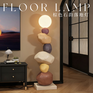 法式落地灯客厅电视柜沙发旁落地摆件大型高级装饰品台灯乔迁礼物