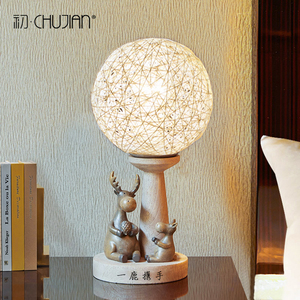 乔迁新居礼品鹿摆件搬家结婚礼物实用闺蜜创意家居卧室房间装饰品