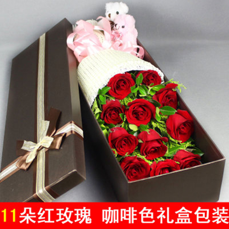 厦门鲜花店同城速递湖里思明区送海沧集美同安翔安南关情人节玫瑰