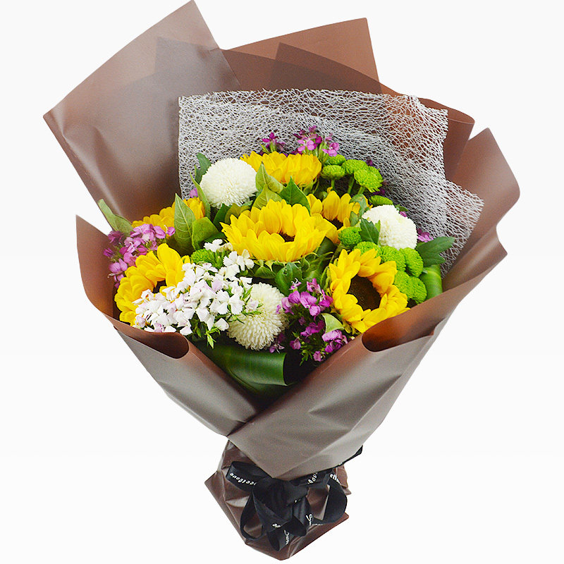 长春鲜花速递同城向日葵花束毕业生日吉林沈阳哈尔滨秦皇岛送花店