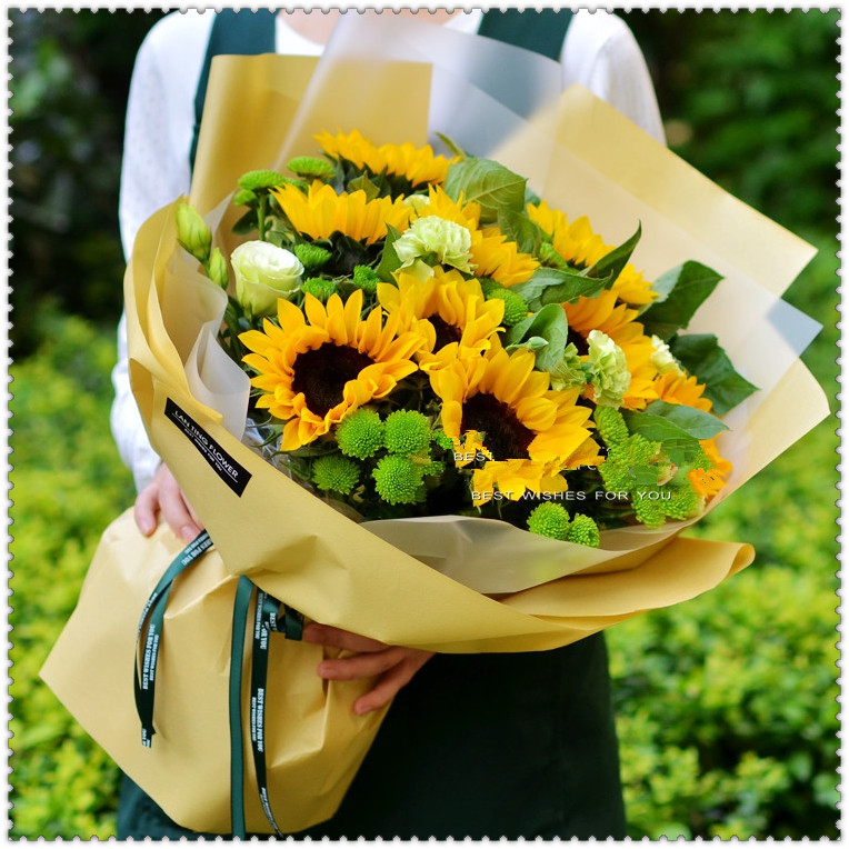 郑州同城速递教师节送领导向日葵