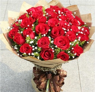 求婚石家庄同城速递教师节红玫瑰