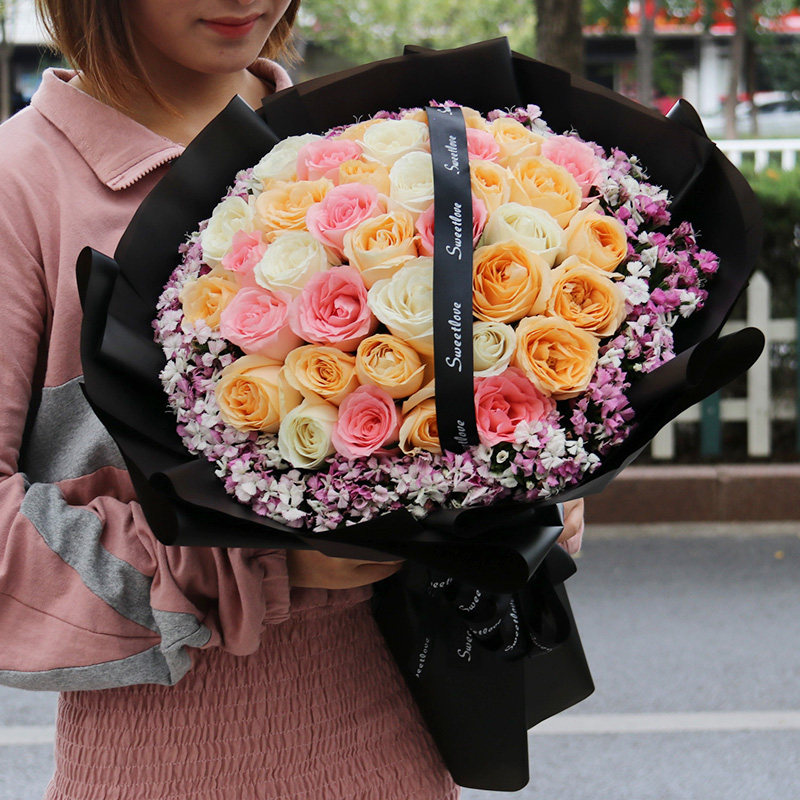 玫瑰花南京鲜花速递同城北京西安