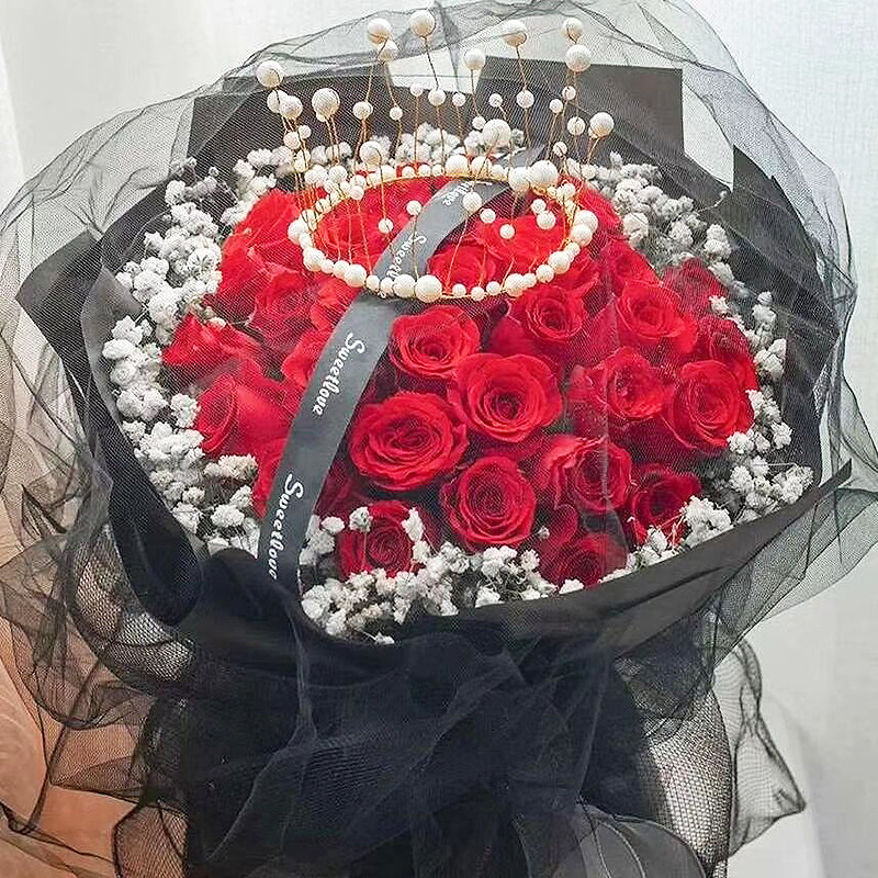 重庆99朵上海北京武汉红玫瑰花束