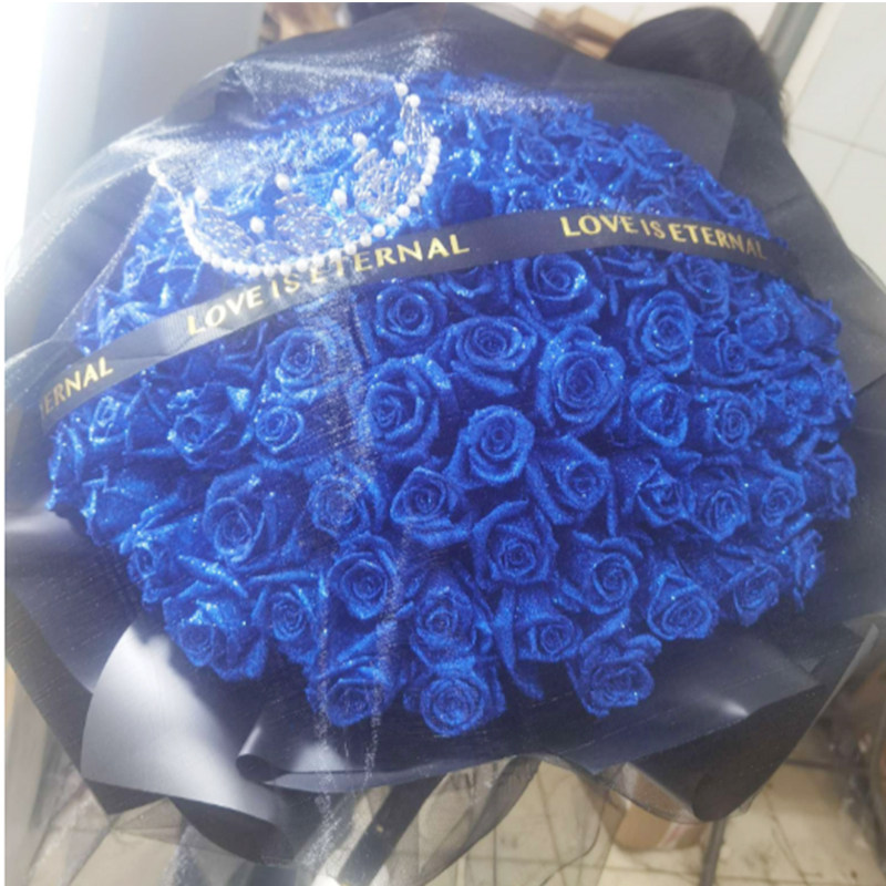 合肥鲜花速递蓝色妖姬庐阳江蜀山长丰包巢湖肥西东生日同城送花店