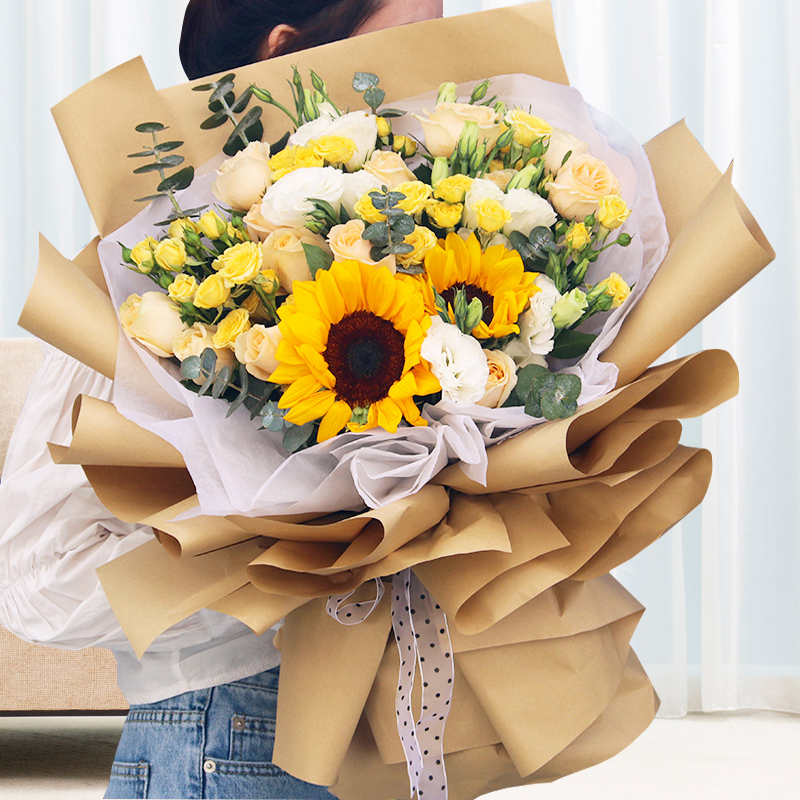 教师节向日葵毕业同城鲜花速递