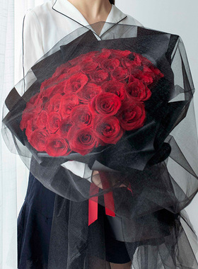 52099朵玫瑰花束鲜花速递同城上海广州配送生日表白求婚送女友
