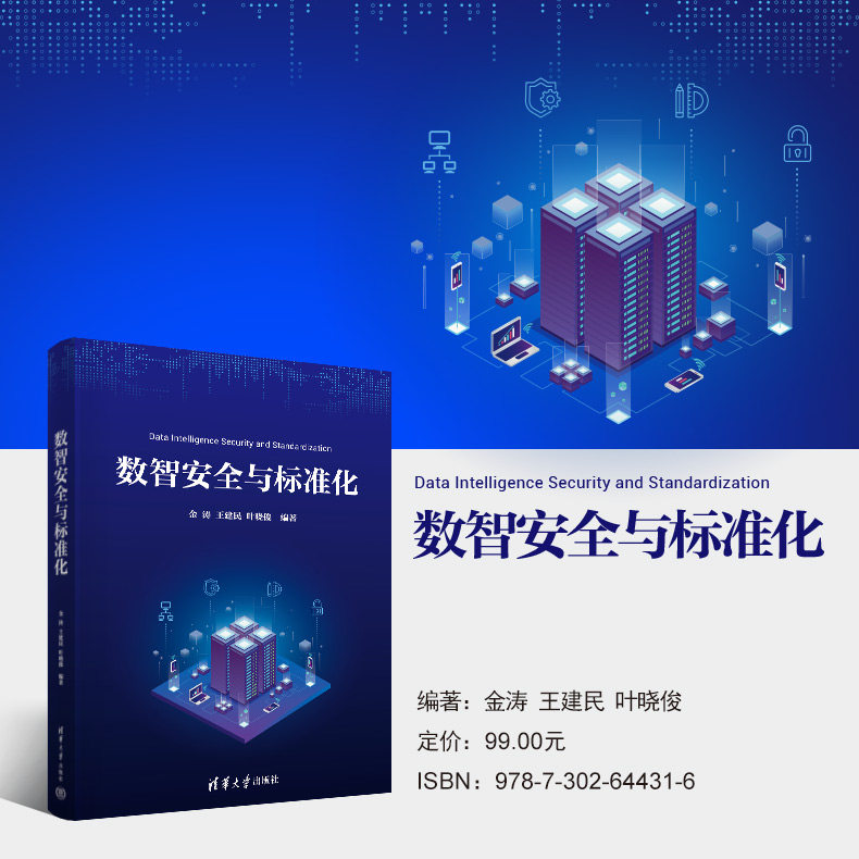 【官方正版新书】 数智安全与标准化 金涛、王建民、叶晓俊 清华大学出版社 数据处理-安全技术-标准化