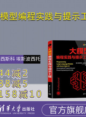 【官方正版新书】大模型编程实践与提示工程 [意] 弗朗西斯科 埃斯波西托（Francesco Esposito） 清华