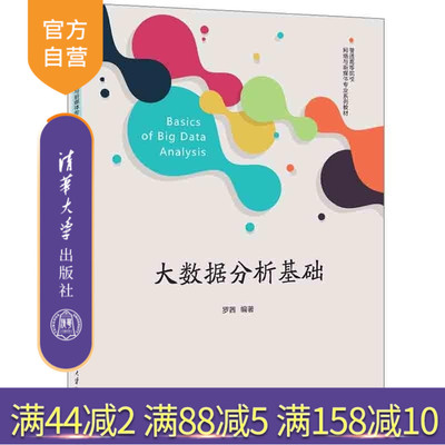【官方正版新书】大数据分析基础 罗茜 清华大学出版社 大数据分析 大数据
