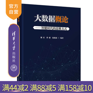 【官方正版新书】 大数据概论——智能时代的思维方式 魏星、曹健、祝晓斌 清华大学出版社 计算机、大数据、数据科学