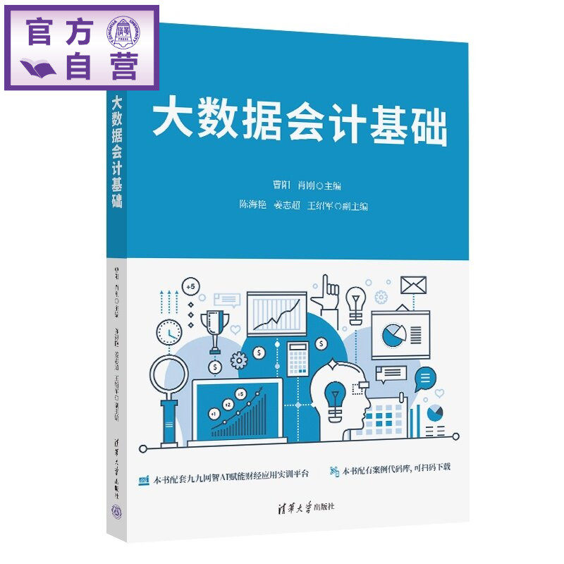 【官方正版新书】 大数据会计基础 曹阳、肖刚、陈海艳、等 清华大学出版社 大数据，会计学，财税