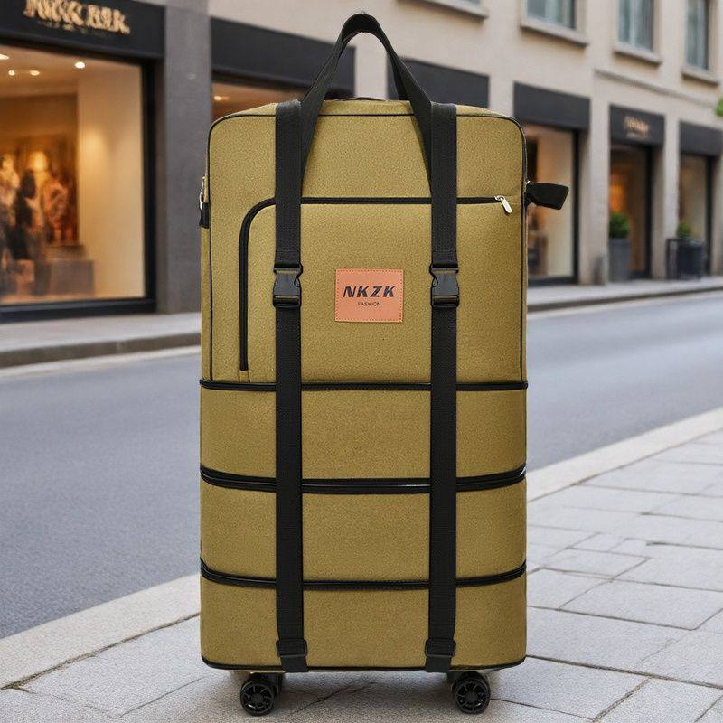大容量158航空旅行袋托运帆布行李包双肩折叠伸缩万向轮搬家收纳,箱包皮具/热销女包/男包,旅行袋,淘宝优惠券,粉丝福利购,淘宝优惠卷