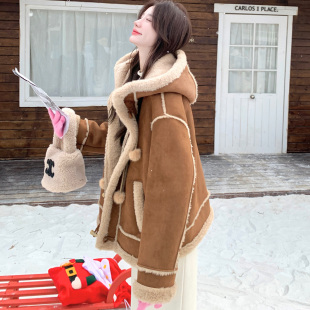 2025冬季 高品质皮毛一体外套M07P205控298