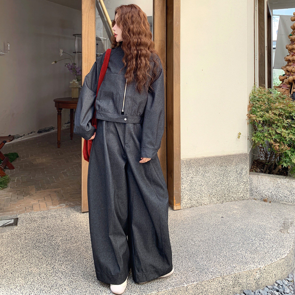 有货2026春季高品质牛仔套装2825P225控298,女装套装/套裙,2C100
