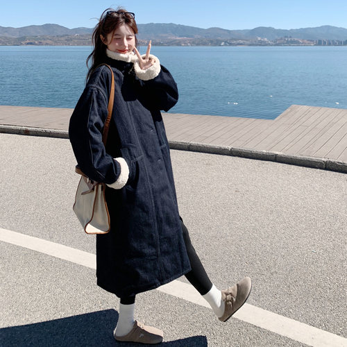 有货2026冬季高品质加厚牛仔白鸭绒羽绒服Y113P295控438