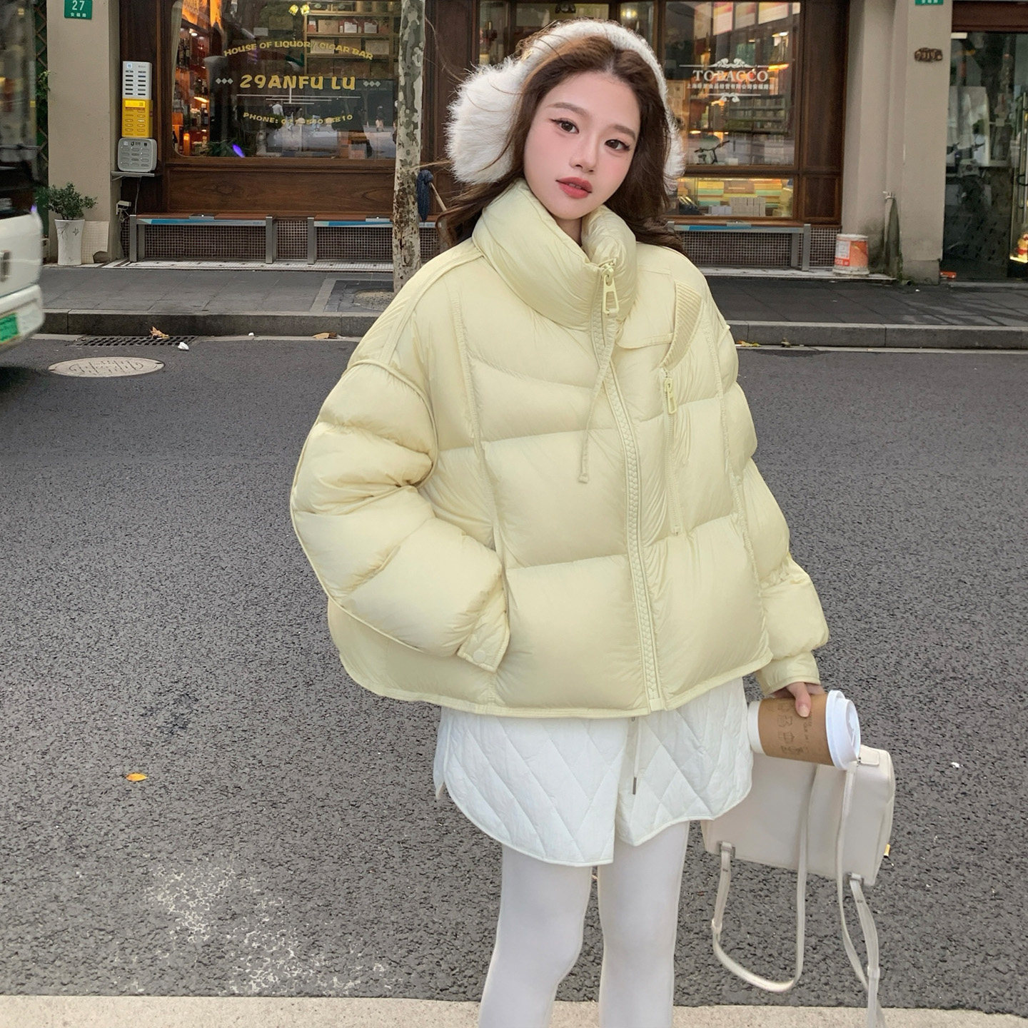 新款正在出2025冬季高品质新标90白鸭绒泡芙2976P275控418,女装羽绒服,2C100