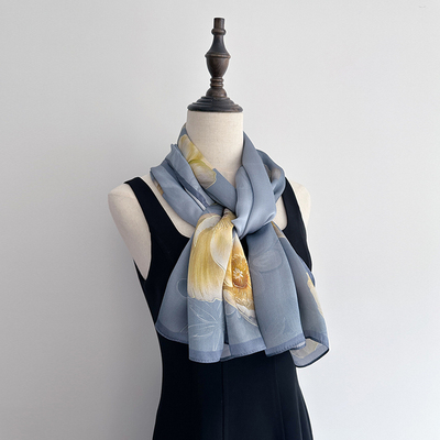 新品海棠宜人全真丝桑蚕丝丝送妈妈辈送老师礼盒包装节日礼物