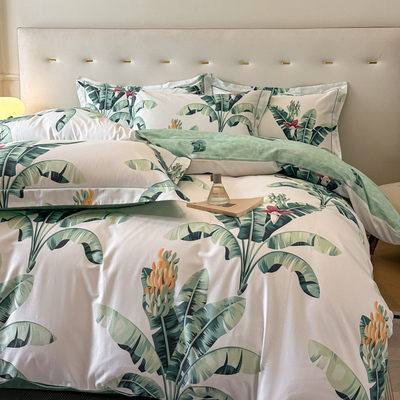 60支全棉被套四件套定做229*230