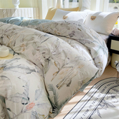 定做60支全棉被套248碎花纯棉斜纹大被罩150x200x230x240x220x250