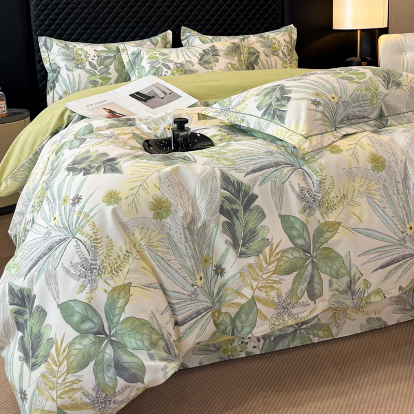 A类加厚全棉磨毛四件套229x230定做秋冬100%纯棉被套220x250床笠