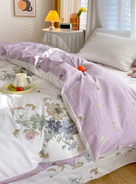 全棉被套定做100%纯棉被罩订制150x215x190x220x240x230x250x1806