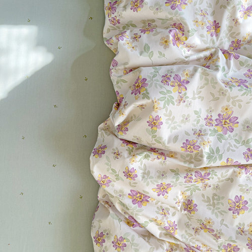 A类60支纯棉被套215x150x200x230x229可定制任意尺寸全棉被罩被单