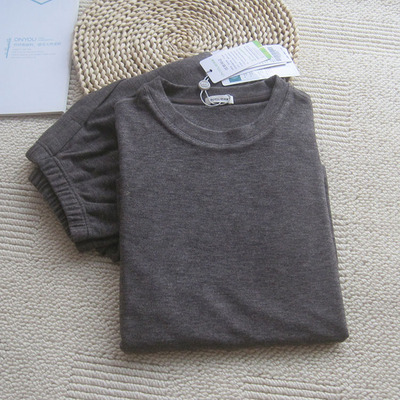 儿童保暖少年内衣套装欧林雅