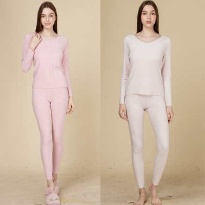 女士圆领保暖内衣