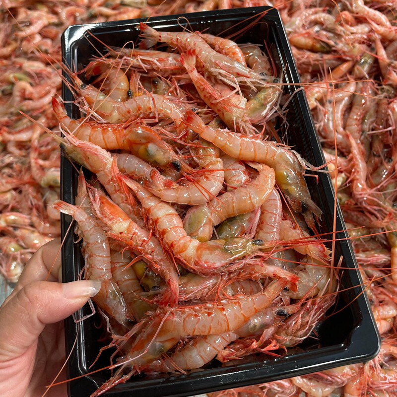 东海小红虾 野生虾甜虾 一份3冻虾