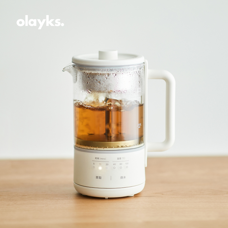olayks蒸汽煮茶器喷淋式养生壶