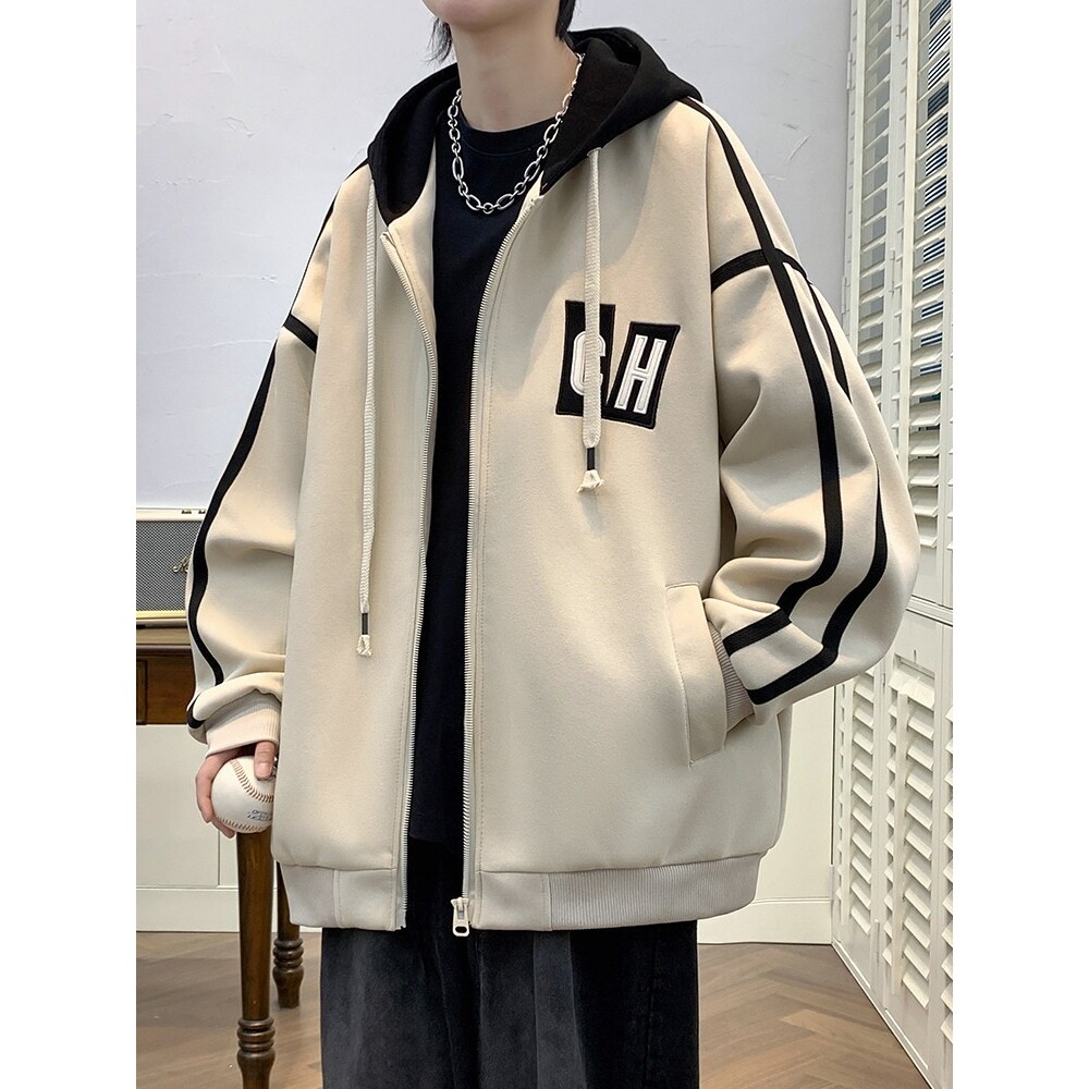 春季休闲外套男孩2026新款潮流帅气青少年大童男装棒球服夹克百搭