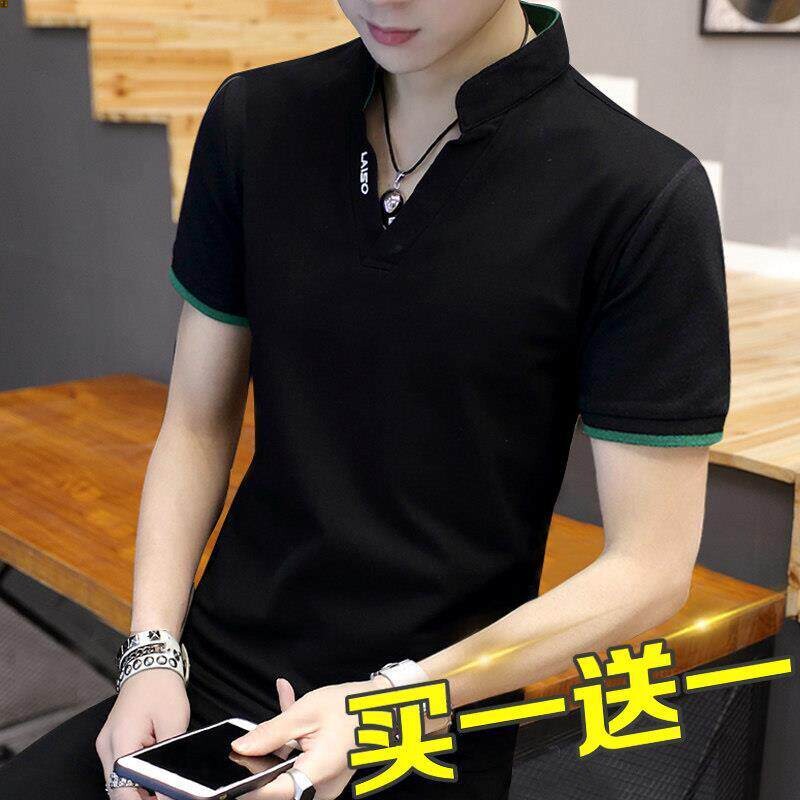百搭体桖潮流立领男士时尚