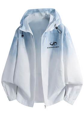夏季衣男款防晒轻薄服潮渐