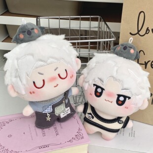 秦嘚嘚棉花娃娃女官方正版20cm/15cm毛绒公仔玩具玩偶娃衣服礼物