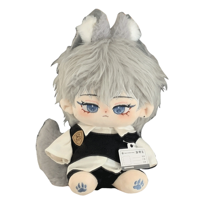 贝乐宠物园20cm棉花娃娃男娃有骨