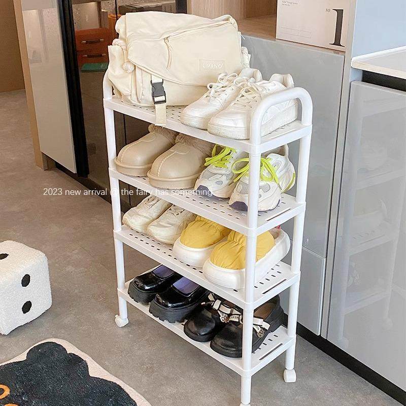 鞋架家用门口窄小多层鞋子收纳架简易小型出租房大学宿舍带轮鞋柜,收纳整理,鞋盒,淘宝优惠券,粉丝福利购,淘宝优惠卷