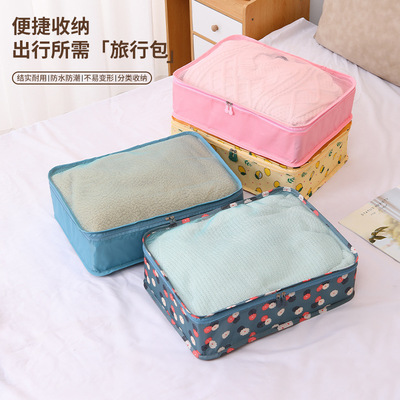 旅行纳可视衣服整理分装出旅游行李箱衣物内衣裤包待产包