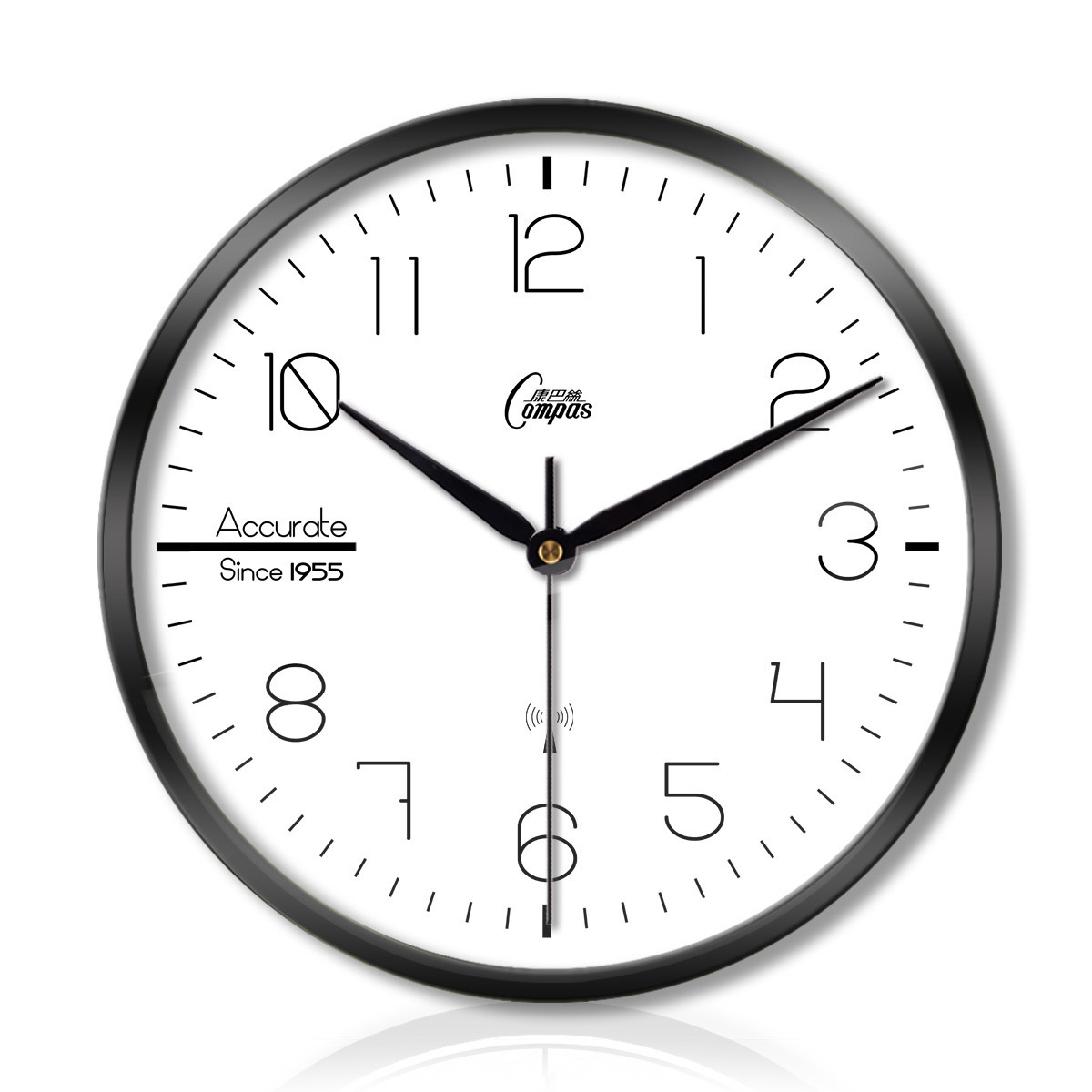 康巴丝钟表客厅卧室静音扫描三代